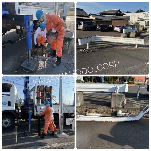 👷🏼‍♂️🚧👷🏼‍♂️🚧
事故修繕工事をしました！！
#建設業
#土木
#塗装
#建築
#道路施設
#リサイクル
#SDGs
#現場仕事
#小豆島
#香川
#大阪
#従業員募集中